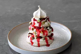 Pavlova Christmas Trees